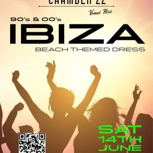 Ibiza Themed 90's & 00's Night